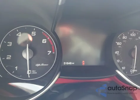 2019 Alfa Romeo Giulia Ti Sport Rwd из США, поврежденный, VIN ZARFAMBN9K7600782